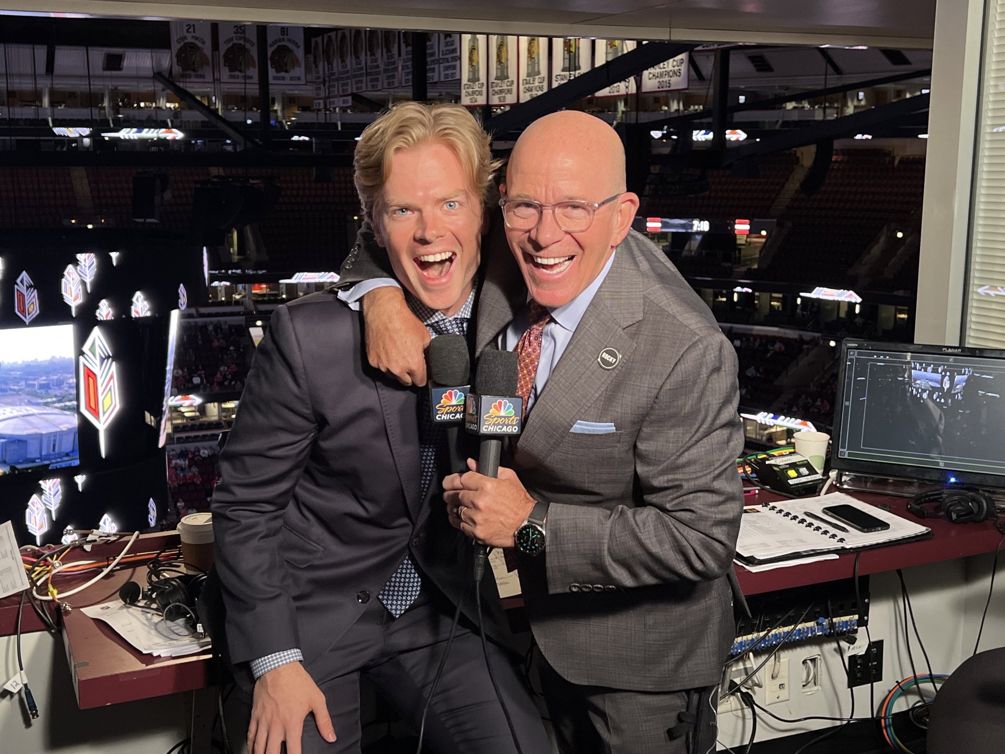 Chris Vosters on X: "Panger! 😂😂😂 let's get after it this season! # Blackhawks #hockeyisback https://t.co/LCGNhssoVz" / X