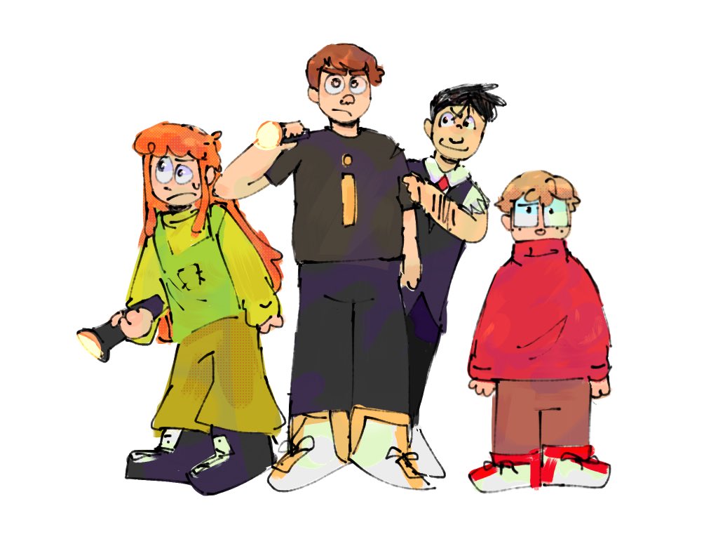 iEatMud's tweet photo. what if they were a silly 90s cartoon https://t.co/70VJjIfA44