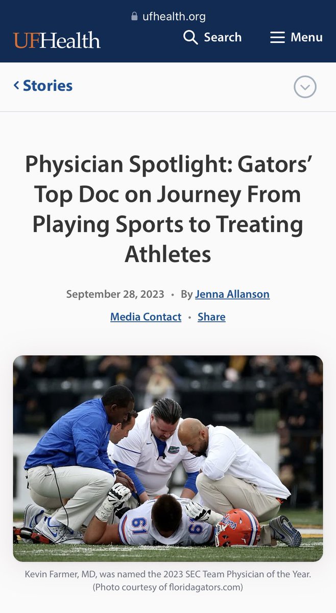 GatorsSportsHealth tweet media