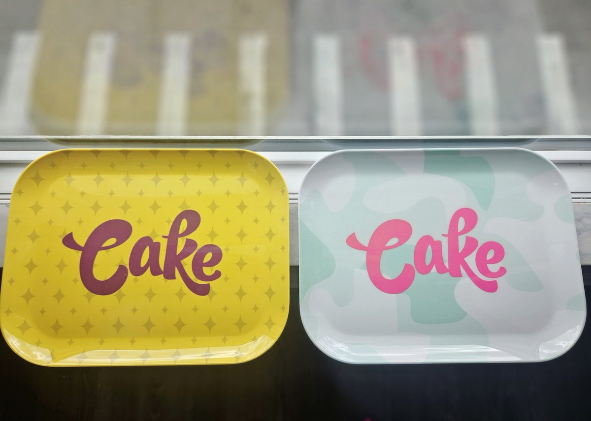 Cake Brand Rolling Trays 20% off. CakeLadySmokeShop.com #RollingTray #CakeBrand #PuffPuffPass #Roll #Pipe #Grinder #Hookah #Smoker #FemmeFatale #Teamviewer #RSO #DYi #ArtsAndCrafts #CannaFam #Ganja #Weed #Dabs #Marijuana #MaryJane #ForcedIntox #Hemp #LoyalFans  #OnlyFans #ASMR