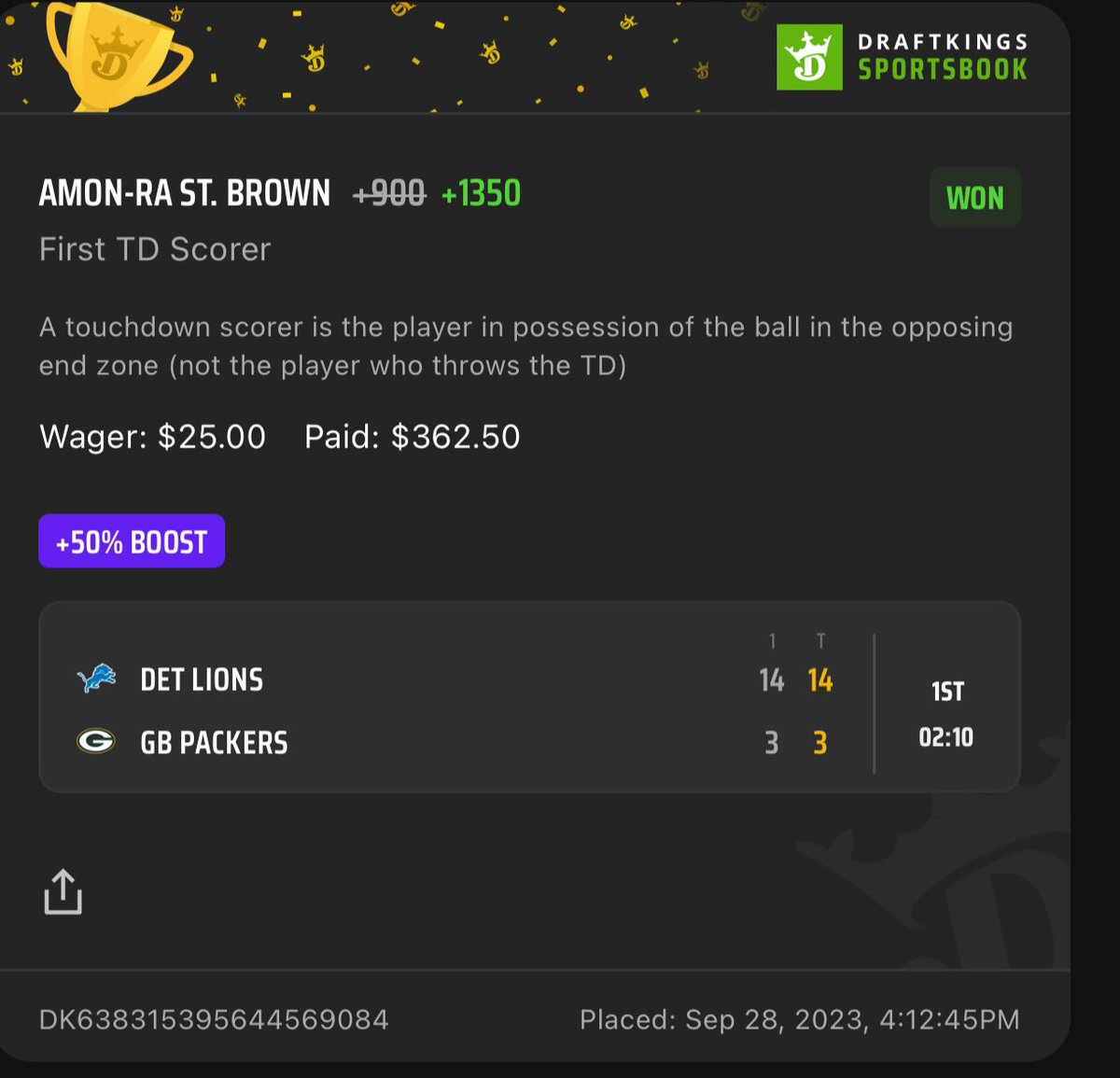 shnickalous's tweet photo. @FirstTDBets I 🫡 https://t.co/HmHyME4G3N