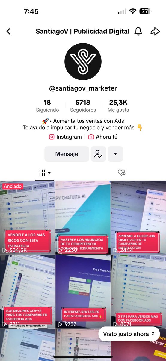 LucasOrozcoF's tweet image. Depende el producto lo que cueste, etc...
¿Dónde aprendo todo esto?
Les recomiendo estas cuentas de tiktok, enseñan de forma gratuita el paso a paso y se darán cuenta que es muy sencillo, lo más importante es lo que publicas que sea llamativo.
