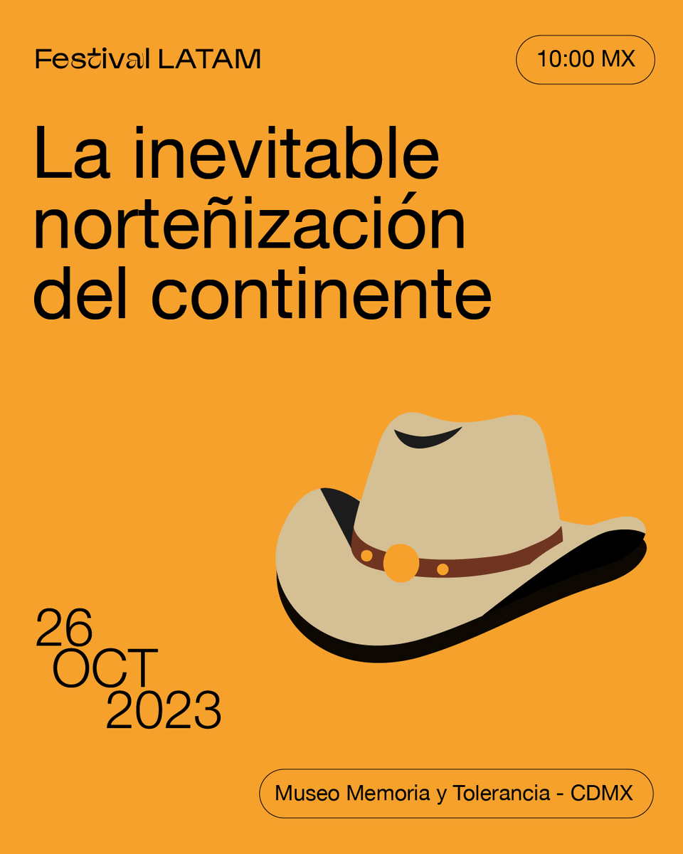 jordy_my's tweet photo. ¡Vamos liberando sorpresas del #FestivalLATAM!
Nuestra mesa inaugural nació de una idea de @PolloRosalesMX: juntar medios y proyectos norteños que están cambiando las formas de entender y contar esta región del país.
Arre.
https://t.co/8fF4DGDK5E https://t.co/DHB58YV1BB