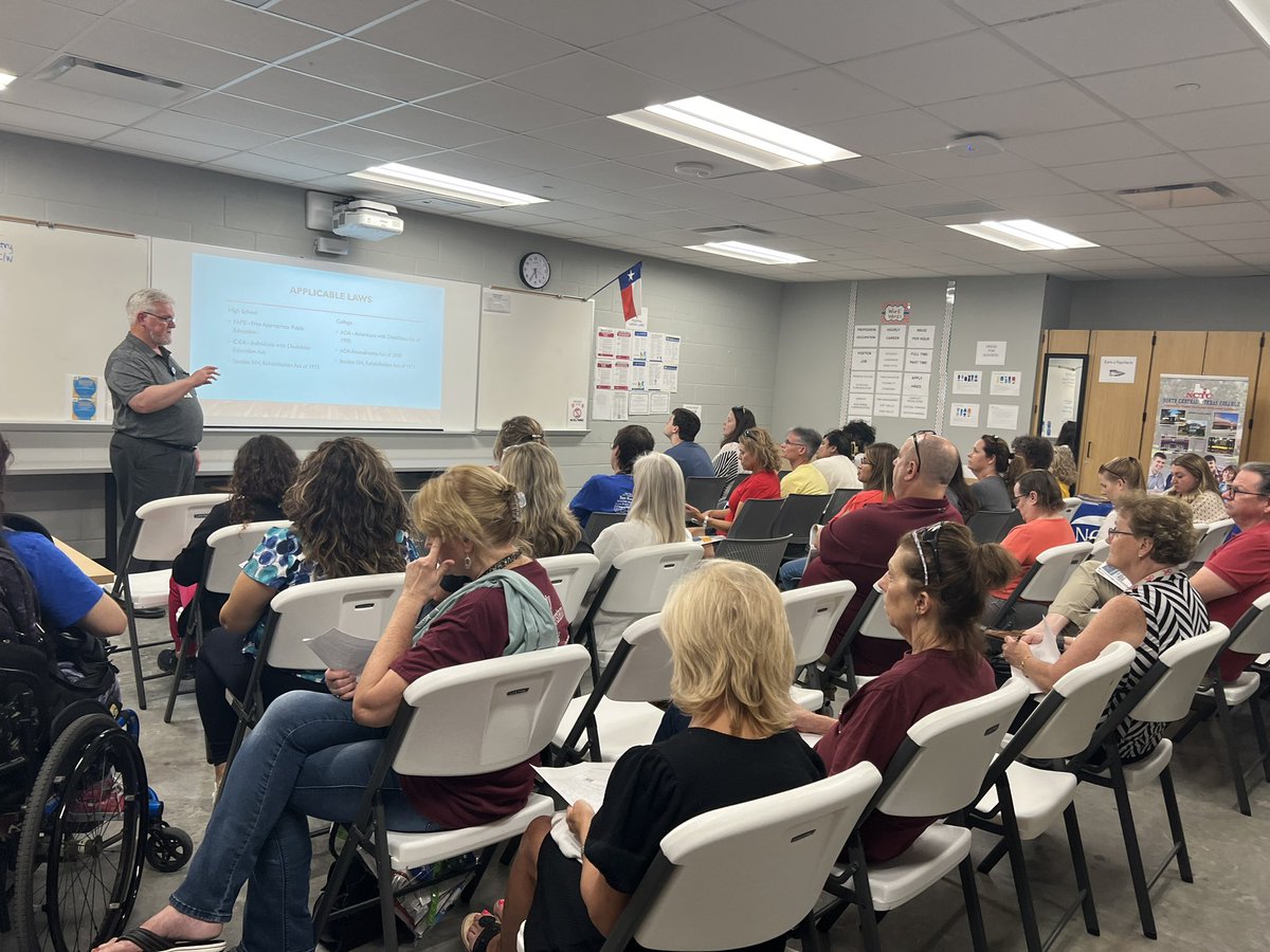 StoppGeri's tweet photo. A special night at tonight’s @LewisvilleISD Special Ed Transition Fair. #onelisd https://t.co/tJVp73LCsq