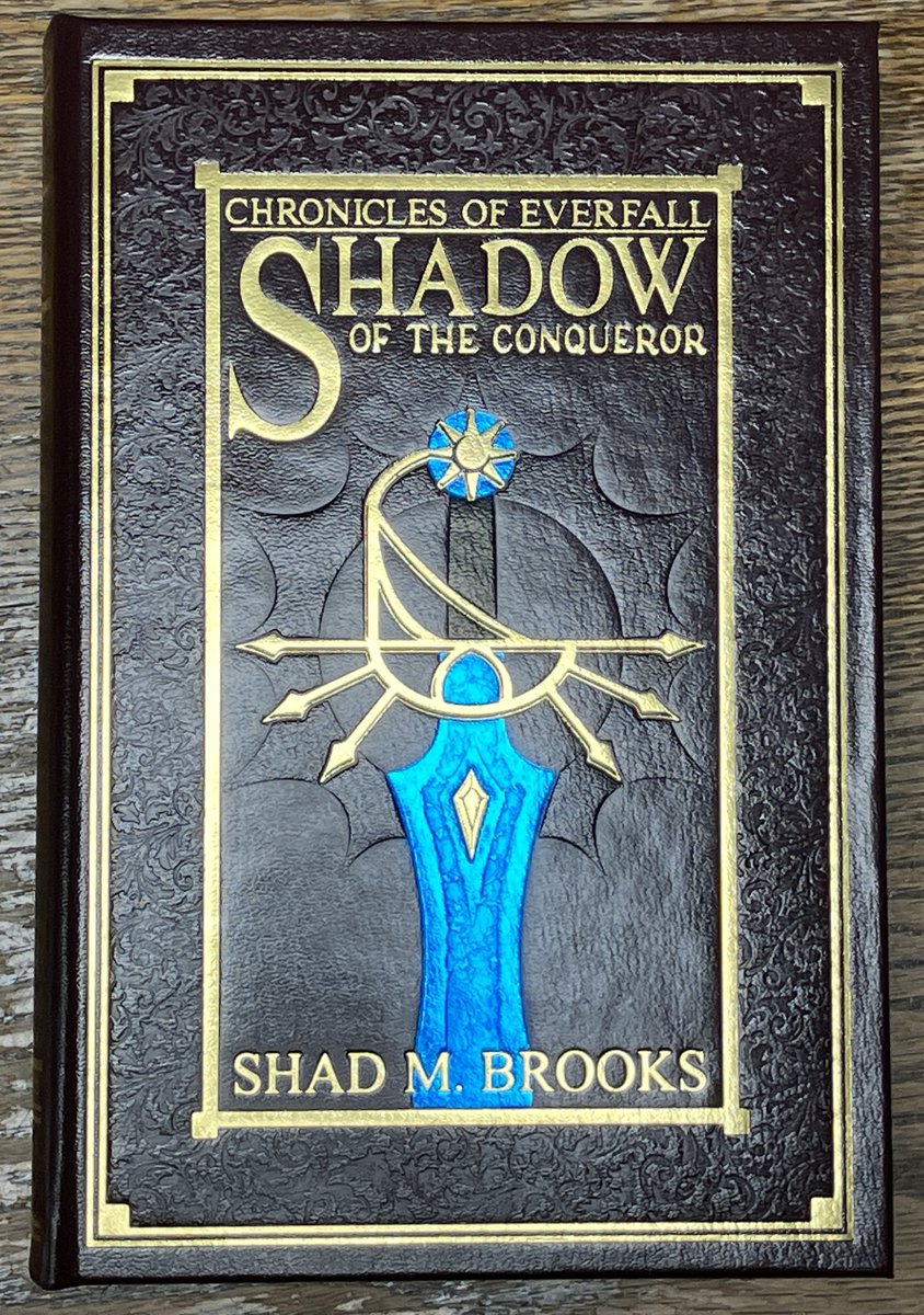 shadmbrooks's tweet photo. It took us longer than we wanted to get here, but the main reason was to ensure the BEST quality books for my backers and we’ve been working consistently through this whole time, never slacking off, pushing through the setbacks and challenges to reach this point and finally we have the finished results AND IT’S AMAZING!!!
Just take a look at how incredible the Novel's Leatherbound cover looks.
The printing process should be completed in a couple of weeks, and then we will face our next challenge, the fulfilment, to get these books to everyone who purchased them but fear not. We’ll be putting in the same dedication and effort to complete fulfilment as we have in producing the best quality books possible.
https://t.co/rJb42JjVhE
