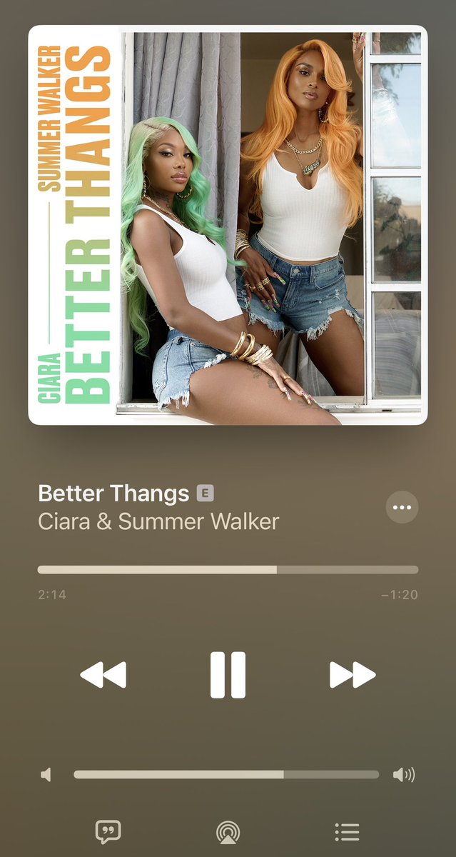 BrittanyLovesC's tweet photo. I’ve been playing this OUT today!! 😭😭 What a tune!! #BetterThangs https://t.co/DV36K03KwM