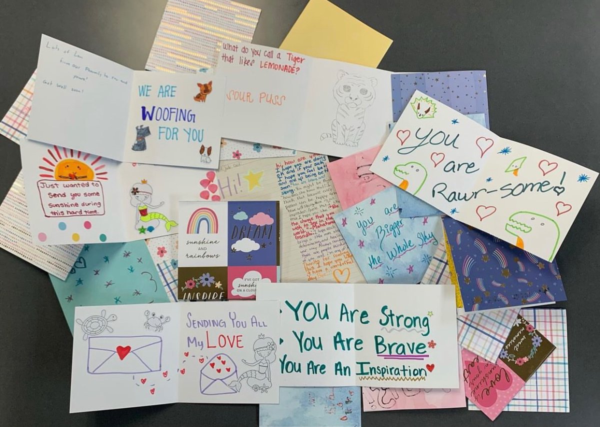 pdcexecdir's tweet photo. Delta Theta wrote letters to the children at St. Jude! 

#phideltachi #pdcdeltatheta #pdc4stjude https://t.co/Ah6nJcJrqO