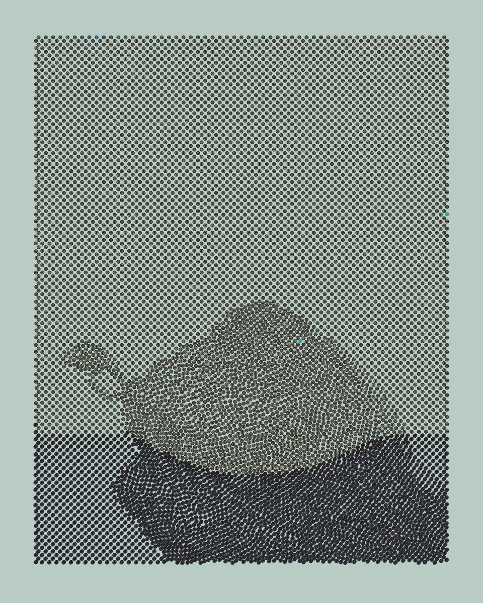 djtsoi's tweet photo. 🐢 I minted the QQL #270 'The Turtle' to commemorate the @tylerxhobbs @teamDandelion QQL one year anniversary!

Over the past year, I've had so much joy exploring the QQL algorithm, probably generating tens of thousands of pieces. This was a seed that I generated in 2022 and immediately knew I had to mint this one day.

Unfortunately, my wallet that held this seed was compromised. A big shout out to Indigo's guidance on safely transferring ownership of the seed to a secure wallet to save the Turtle and bring this into the collection.

QQL #270 'The Turtle'
Palette - Fidenza
Color Mode - Stacked
Structure - Formation