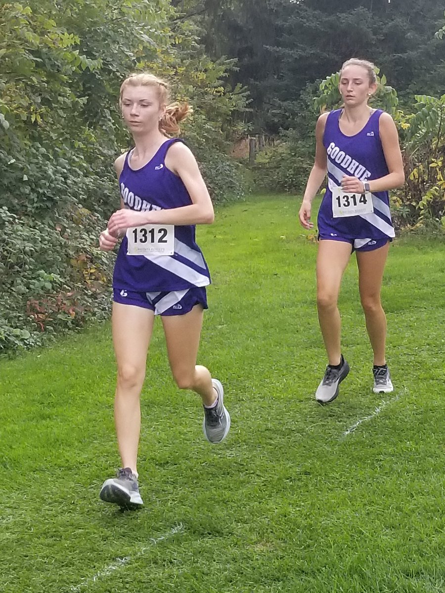Goodhue runs solid races tonight at Zumbrota.  JH rocks it!  4 top 10s... Gus, Brady, Kevin, and Ayva!  PRs... Ellie Nardinger, Ayva, Kevin and Captain Ali!  Mari 7th- girls V.  JJ 12th- boys V.  Go Wildcats! <a href="/GoodhueAct/">Goodhue Activities</a> <a href="/goodhueschool/">Goodhue School</a>