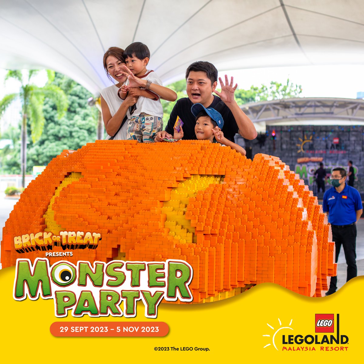 LEGOLAND_MY's tweet image. Monsters are taking over LEGOLAND Malaysia Resort! This year's party will be more rockin' than before! 
Explore Event: legoland.com.my/explore/shows-… 
#HalloweenMonsterParty #LLMR #Halloween2023 #LLMRHalloween2023