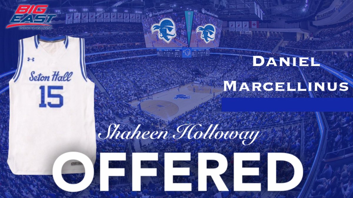Seton Hall has recently offered the following recruits:

2024 guard Jahseem Felton (<a href="/jahseemfelton/">Jahseem Felton</a>)
2024 wing Kevin Kearney (<a href="/KevinKearneyJr/">Kevin Kearney</a>)
2024 center Chol Machot (<a href="/chol_machot/">Chol Machot</a>)
2025 center Daniel Marcellinus (<a href="/MarcellinusDan4/">Marcellinus Daniel Ikechukwu</a>)