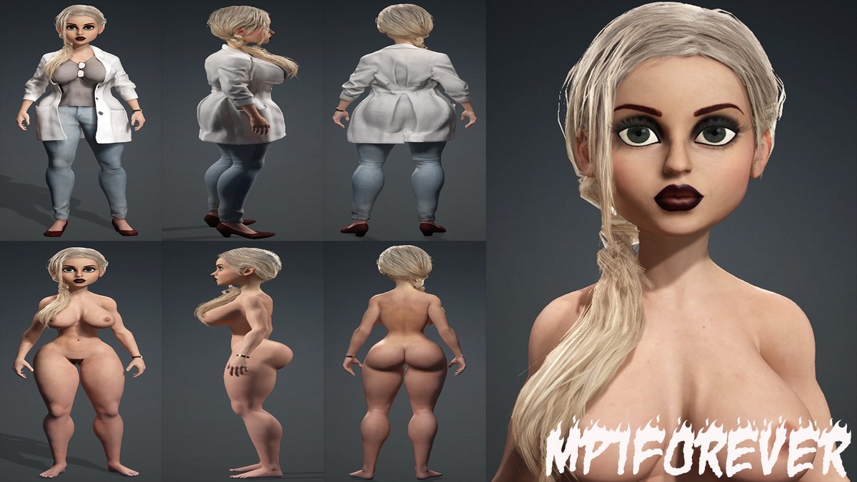 mp1forever's tweet photo. #AnnetteBirkin from #ResidentEvil is now available for all #IClone8 and #CharacterCreator4 users!!

CC3+ and Non Standard
Anatomically Correct with Lewd Morphs
Jiggle Bones in butt, breasts, thighs, biceps, and stomach!
Face Mapped for AccuLips

https://t.co/YRXePqT4ig https://t.co/5fjHnxmoEs