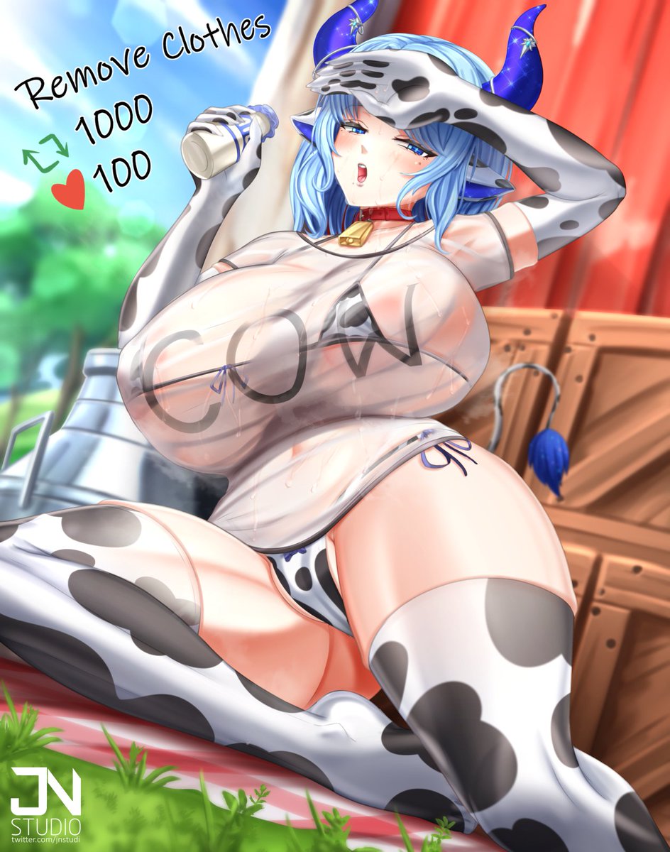 Is a hot day in the Milky Farm, i wonder if theres more to see 🐮👀
#miilkyart