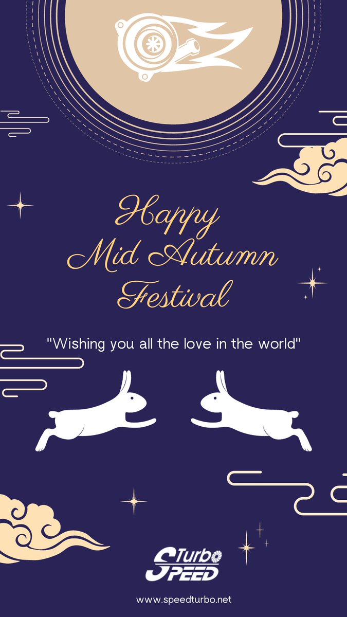 SpeedTurboTech's tweet photo. As the full moon graces the night sky, we at SpeedTurbo extend our heartfelt wishes to you and your loved ones during this Mid-Autumn Festival!
Wishing you a radiant and prosperous Mid-Autumn Festival!
#MidAutumnFestival #SpeedTurbo https://t.co/fle7RNv3k9