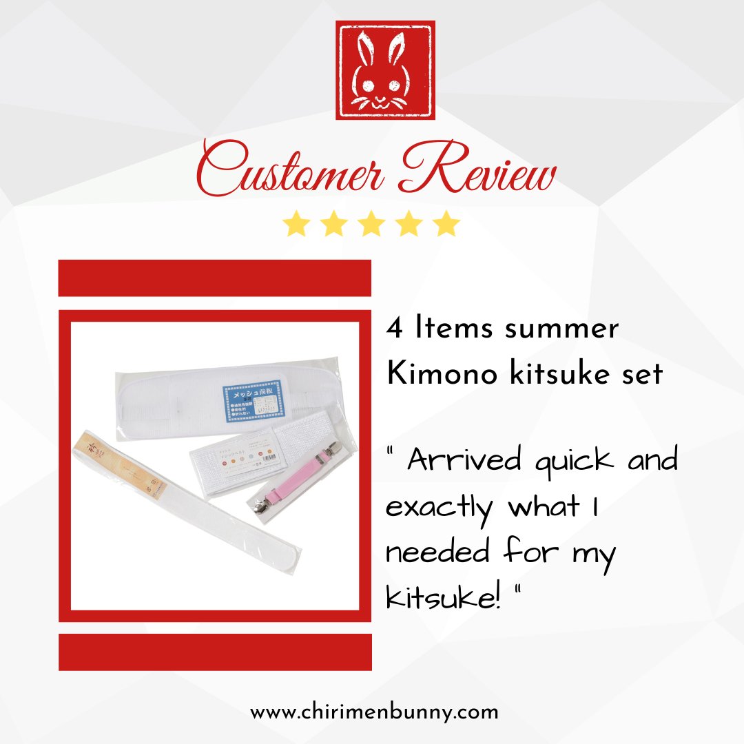 chirimenbunnyjp's tweet photo. So Kind!
Your review means a lot to us, Deanna!
You’re welcome to explore our shop by clicking on the profile!
#chirimenbunny #kimono #kitsuke #Japanseitems #yukata #Japanesetradition #kimonotools #kitsukekomono #vintagejapanese #Japanesestyle #maiko #geisha #geiko #fashion https://t.co/M4h8KdtfA3