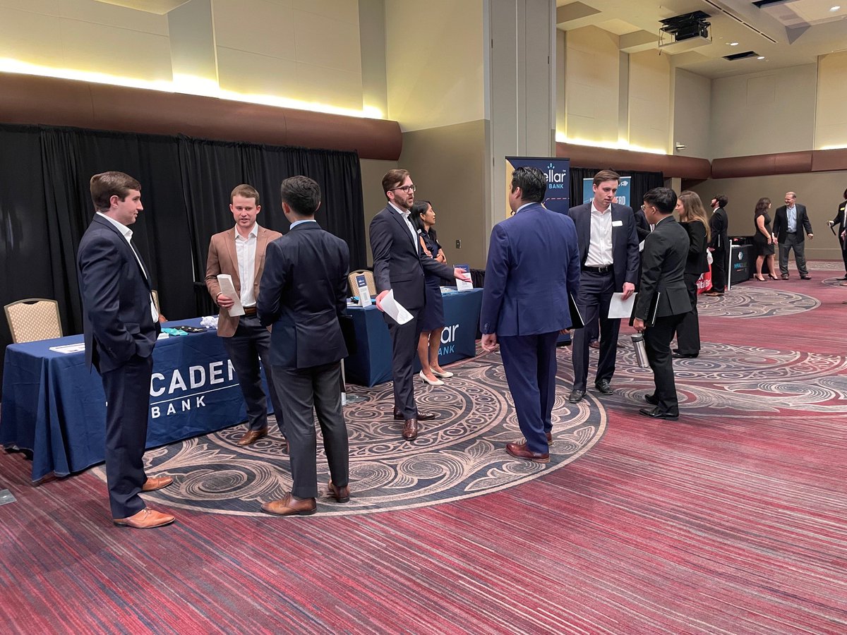 ndbttx's tweet image. 🤝 NDBT is at Texas A&amp;amp;M's Career Fair, forging connections and sharing insights with the talented students of the Commercial Banking Program. The future of banking is looking bright! Member FDIC #NDBT #TexasBankingOriginal #RelationshipBanking