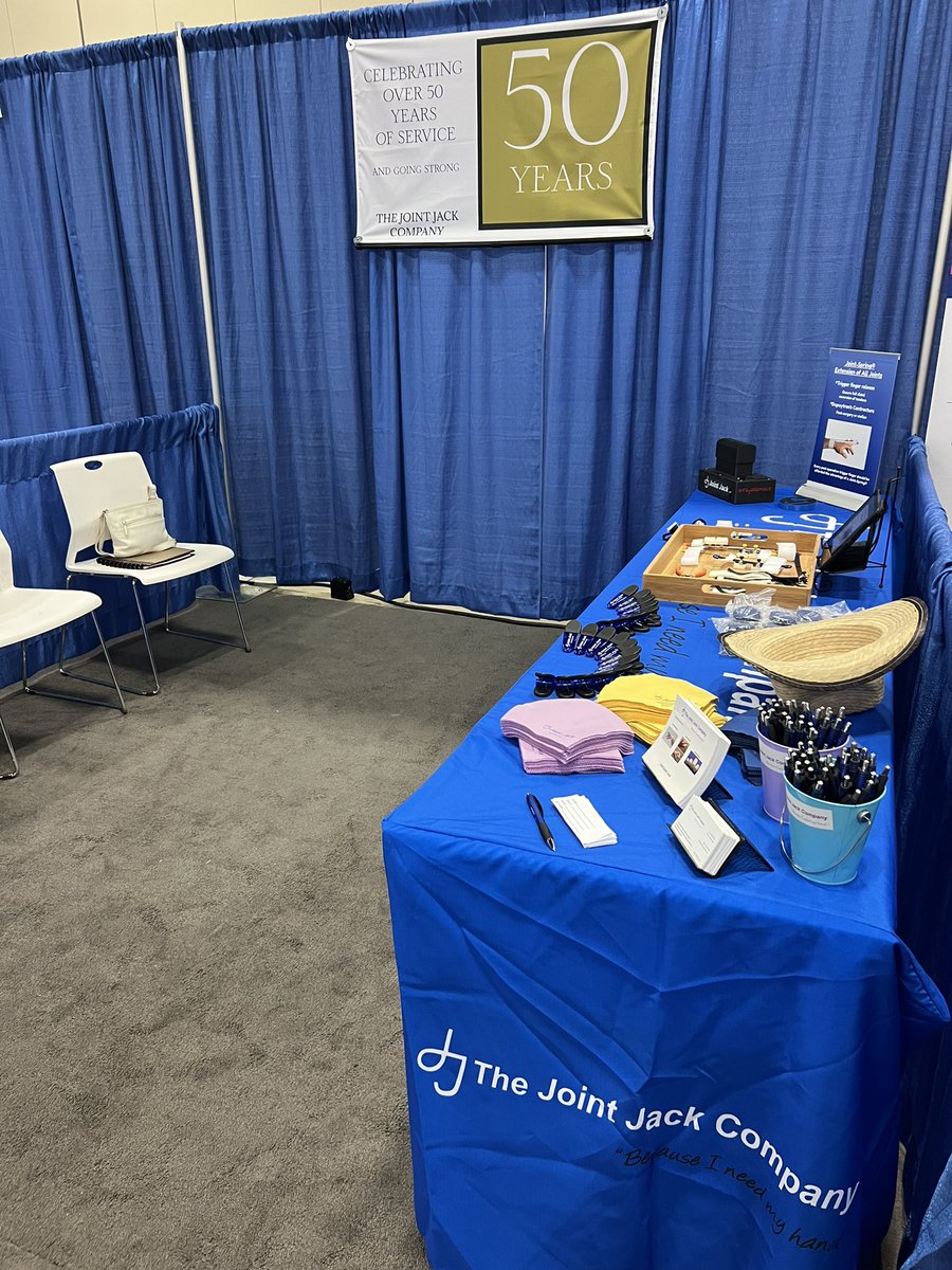 joint_jack's tweet photo. Happy to be here at ASHT in San Antonio. Come visit us at Booth 108 to enter our giveaway, check out Dystrophile ll and grab some goodies to take home.#ASHT2023 #handtherapy #handsurgery #occupationaltherapy #physicaltherapy #upperextremityrehab #upperextremity https://t.co/2lmZjVF2RH