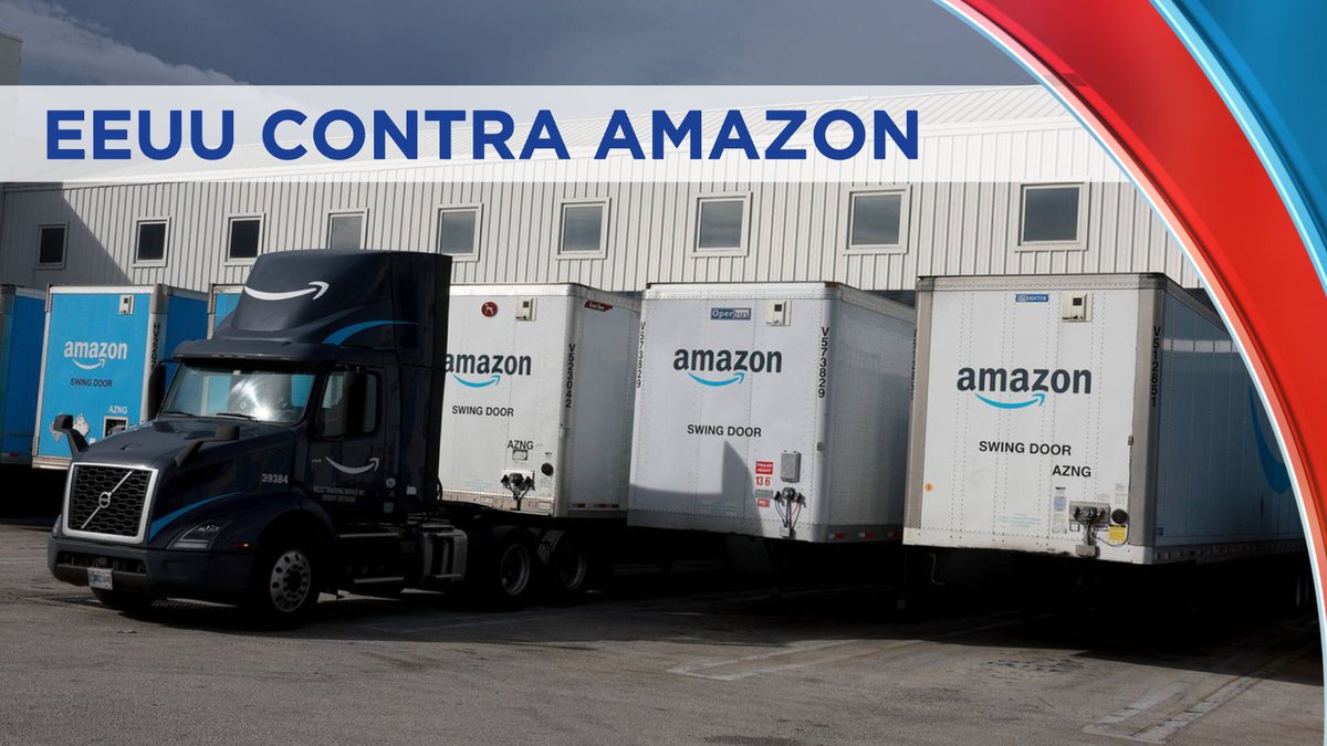 CPoderNTN24's tweet image. #28Sep | Comisión de Comercio y 17 estados demandan a Amazon. Acusan al gigante del comercio por internet de mantener "ilegalmente" un poder monopolista mediante múltiples prácticas contrarias a la legislación. Lo analizamos con el experto en cibercriminalidad, Gustavo Sain