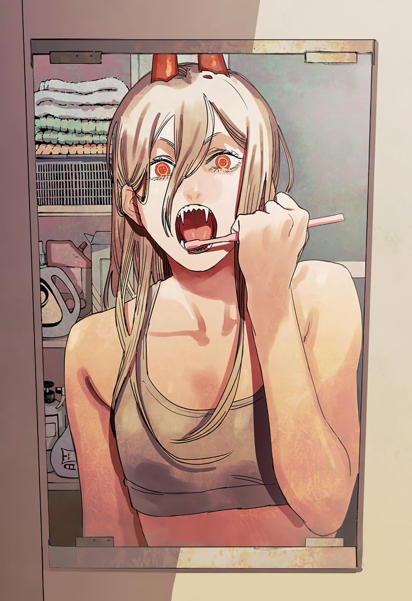 tfwPhoebe's tweet photo. I miss Chainsaw Man color pages so much

Fujimoto's expression and art is at it's best in these, sad he doesn't do them anymore in Jump+ https://t.co/WySaCRvhm1