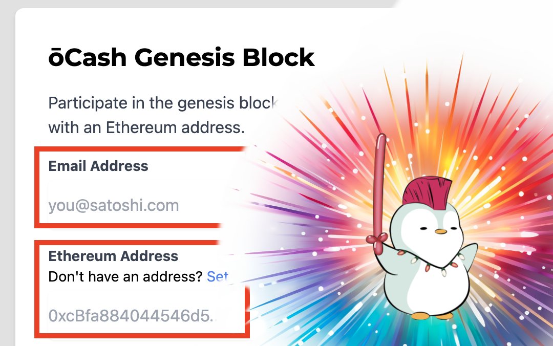 ⏰ Only 2 days left to join the ōCash drop! You in? 👉 oca.sh 👈 No need for @MetaMask. GIVEWAY LIL PUDGY PENGUIN ✅ Reweet and comment your address ✅ Comment how you would use a wireless unstoppable trading device.