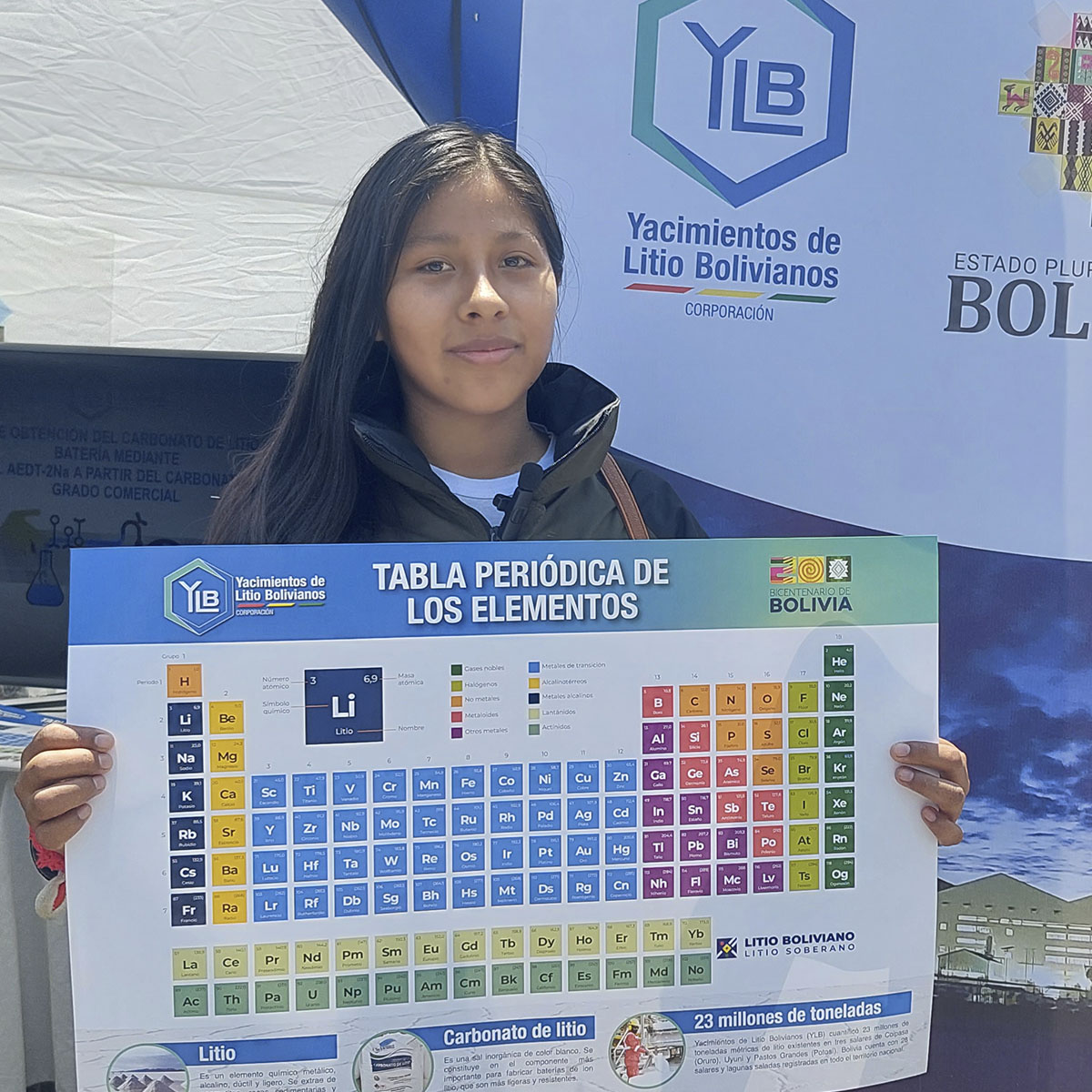 litio_boliviano's tweet photo. #Litio | Compartimos el trabajo de investigación patentada para la industrialización del litio, con los visitantes a la Feria Institucional de la Propiedad Intelectual del #SENAPI
#BoliviaEsLitio
#GobiernoDeLaIndustrialización
#UnidosRumboAlBicentenario https://t.co/tLqfUDzZa8