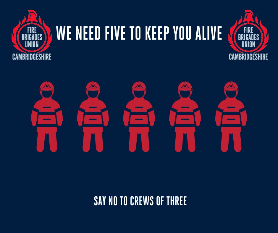#Crewsof3NotForMe

Appliances need to be crewed with 5 FFs so we can affect a rescue.

We are not trained to stand back and watch you to come to harm.

We need five to keep you alive.

Support your FireFighters, so we can support you.

#Crewsof3NotForMe
#WeNeedFiveToKeepYouAlive