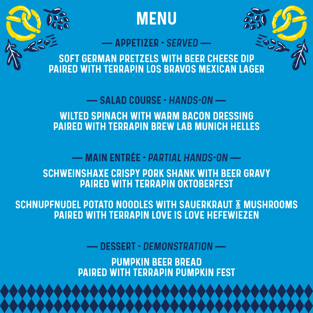 Terrapin Beer Co. (@terrapinbeerco) on Twitter photo Join us Oct 3rd for an Oktoberfest Beer Dinner <a href="/AthensCooks/">Athens Cooks | Courtney Nelson</a> 🍻🥨 Enjoy an incredible German feast paired with Terrapin beers, hosted by <a href="/CrouchingMark/">Mark Crouch</a> of the Terrapin Atlanta Brewery & Taproom.
This will be a beer dinner to remember! Purchase tickets at tinyurl.com/bdf6af68 Join us Oct 3rd for an Oktoberfest Beer Dinner <a href="/AthensCooks/">Athens Cooks | Courtney Nelson</a> 🍻🥨 Enjoy an incredible German feast paired with Terrapin beers, hosted by <a href="/CrouchingMark/">Mark Crouch</a> of the Terrapin Atlanta Brewery & Taproom.
This will be a beer dinner to remember! Purchase tickets at tinyurl.com/bdf6af68