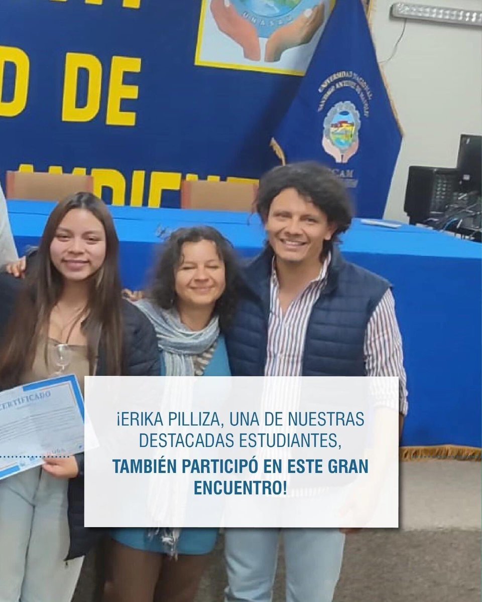 GeoYachayTech's tweet photo. ¡Orgulloso de nuestros representantes de la Universidad Yachay Tech! Destacaron en el evento internacional sobre 'Monitoreo satelital de riesgos naturales en montaña' en Huaraz, Perú. 
 ¡Felicitamos por su destacada participación! 💡🔦⚒️
#SomosYachayTech #HacemosCienciaYT https://t.co/Err4a9l50Z