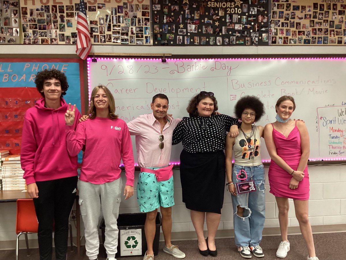 Mr_Huseth's tweet photo. Barbie and Ken day was great! #HOCO2023 https://t.co/aQdOhCF6WS
