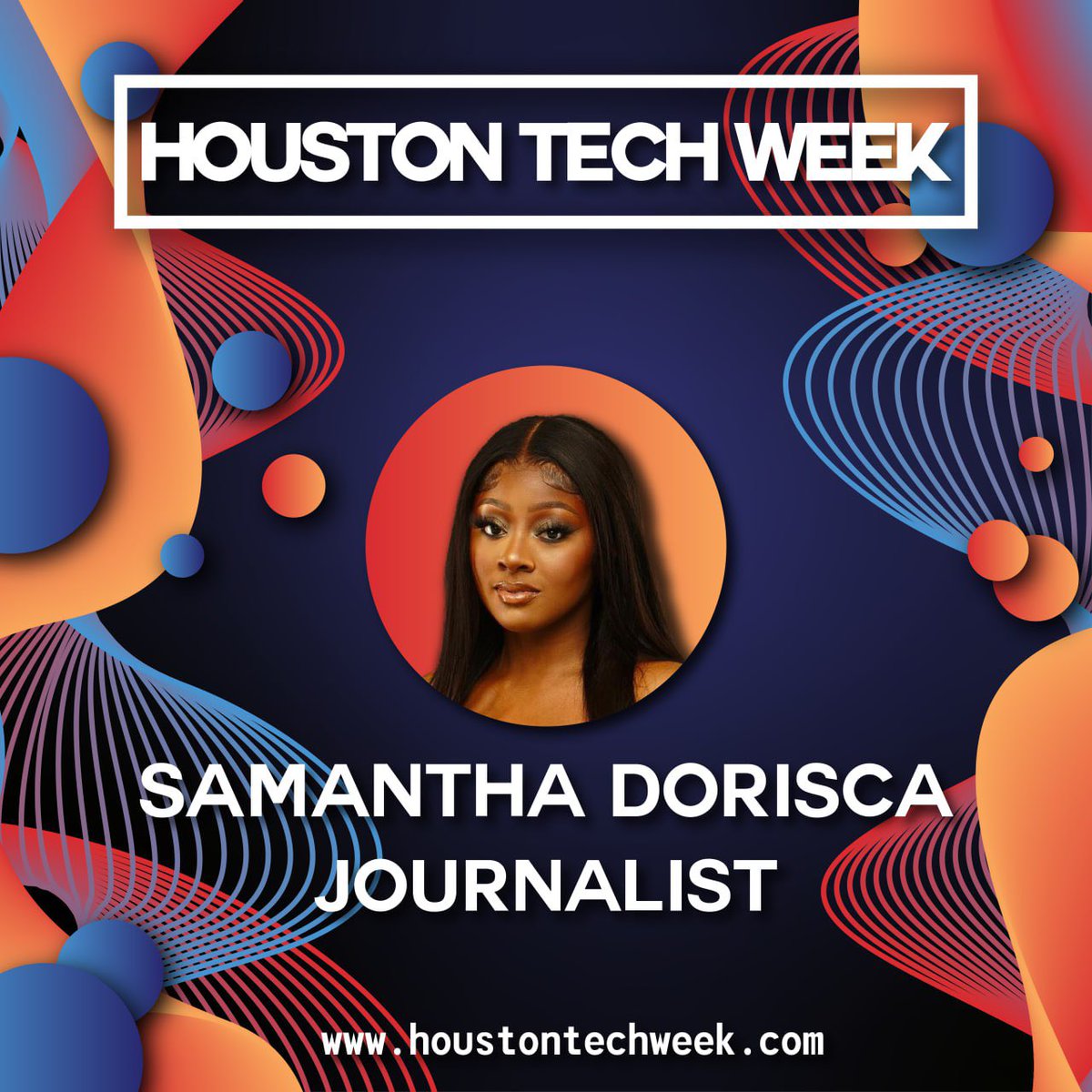 HTXTechWeek's tweet photo. We would like to give a warm welcome to our speaker, Samantha Dorisca! She is a journalist aimed towards tech, entrepreneurship, and current trends. Her work can be found Houstonia Magazine, Girls’ Life Magazine, and many more! 🚀🚀🚀

#HTW🚀 https://t.co/XWci7GsjmJ
