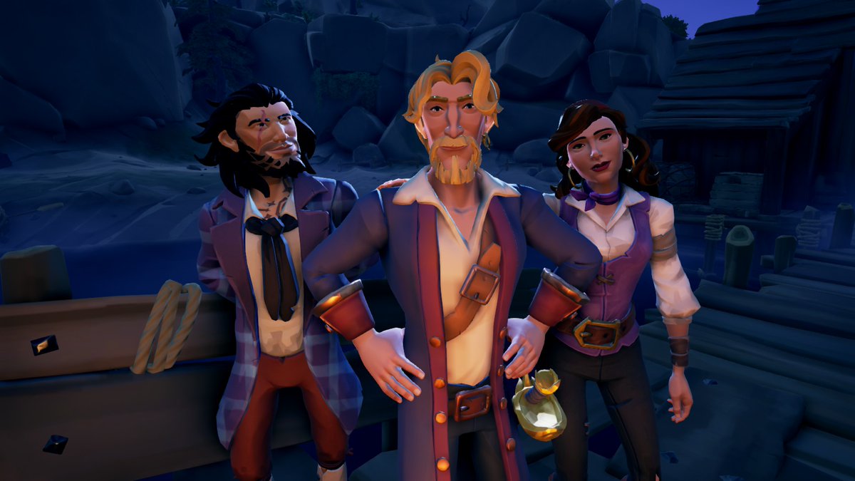SoTCompilation's tweet photo. That was insane! "Monkey Island" story fits so well to Sea Of Thieves ❤️ So warm feelings for bringing me back to my fav characters from 90s. Sad, that it's ends, but happy that it happend! Congrats @RareLtd @SeaOfThieves amazing work!
#seaofthieves #monkeyisland https://t.co/OWg3U5IKHc