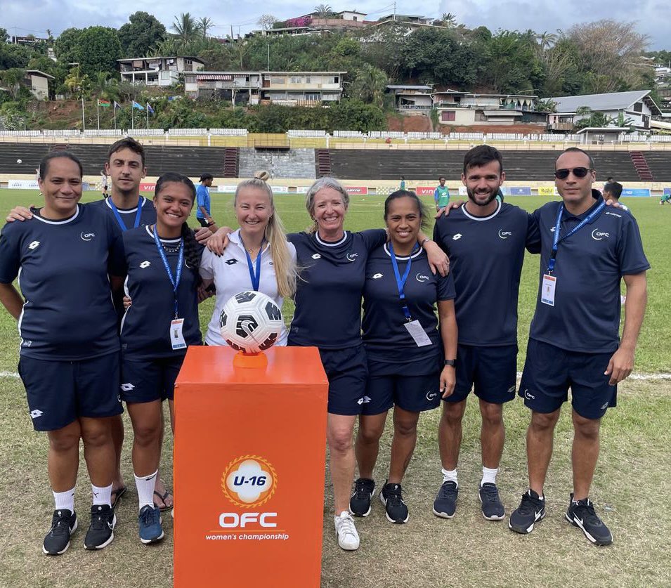 OwainP's tweet photo. The OFC U16 Women’s Championship saw another Technical Study Group take place, identifying key trends to help shape future player and coach development programmes. An excellent, dedicated team led by @SpielmannSteph. https://t.co/5FmRdhFUHX