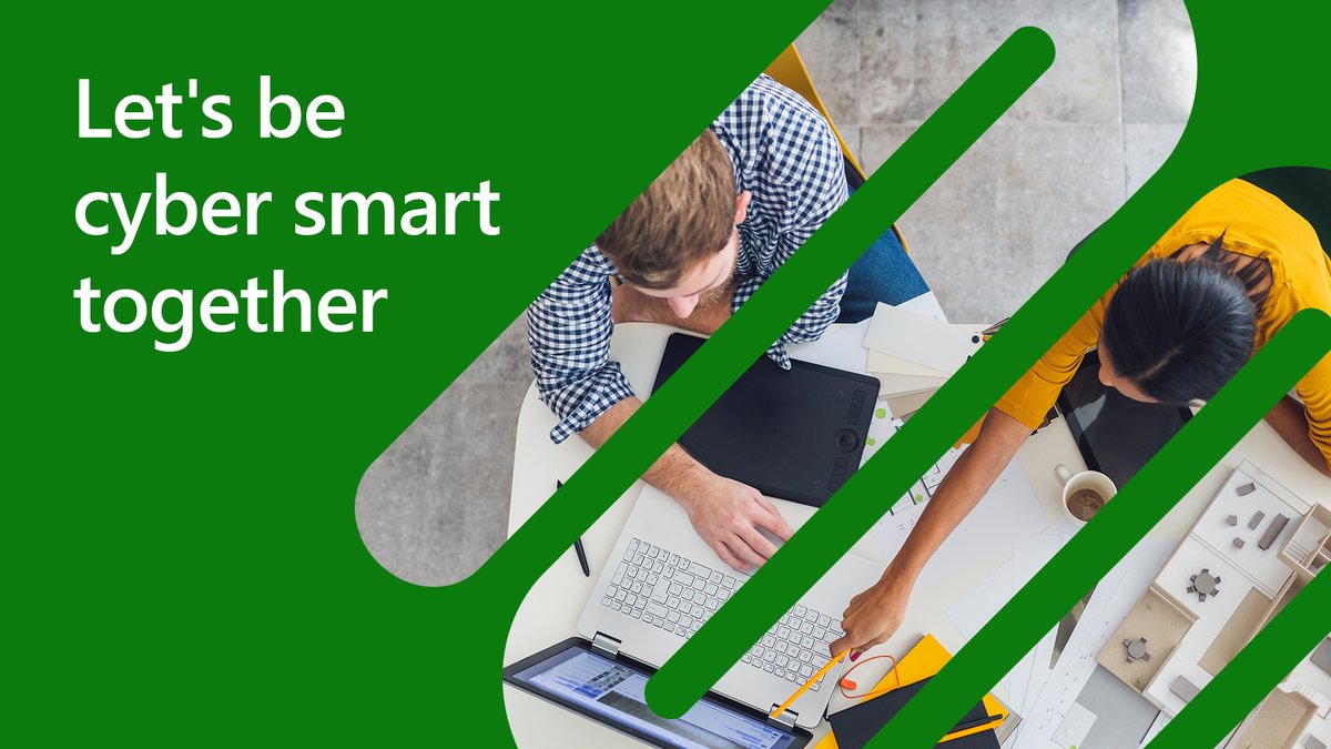 The twentieth anniversary of #CybersecurityAwarenessMonth is around the corner! 

Learn about phishing, scams, threat intelligence, and more with our lineup of free resources to help you educate your organization: msft.it/60159lqfU #BeCyberSmart
