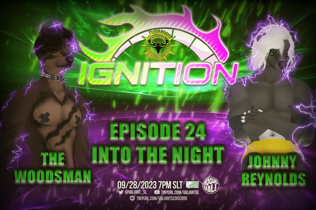 Tonight, we're back for the final #VWIgnition ever, and we're ending it with two huge matches featuring four <a href="/Valiant_SL/">Valiant.</a> stars that are ready to #IgniteTheNight for one last time!

@Cowboy_Slade up first, then it's @TheRealWoodsman vs. @JReynoldsVW!
