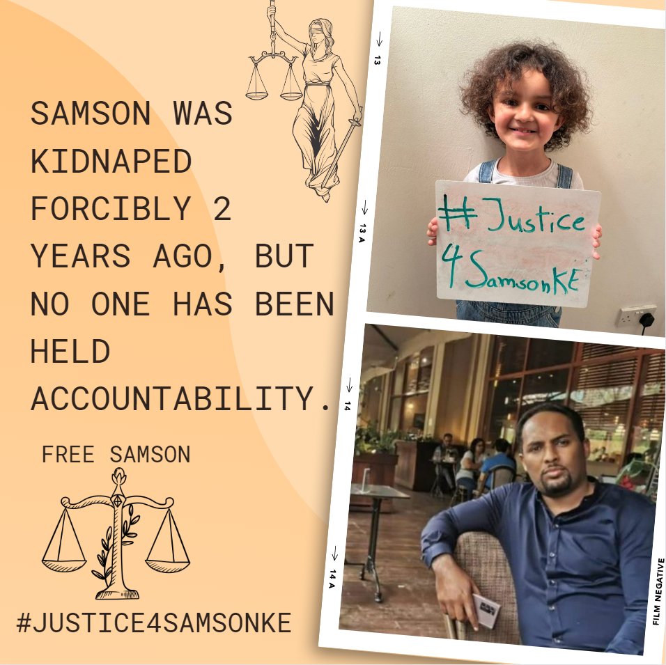 "📢 Two years have passed, and the silence is deafening. Samson Teklemichael, kidnapped by Kenyan security officers, deserves justice. It's time for governments to respond and take action. 🌍 #Justice4SamsonKE <a href="/WilliamsRuto/">William Samoei Ruto, PhD</a> <a href="/DCI_Kenya/">DCI KENYA</a> <a href="/hrw/">Human Rights Watch</a> <a href="/BBCWorld/">BBC News (World)</a>