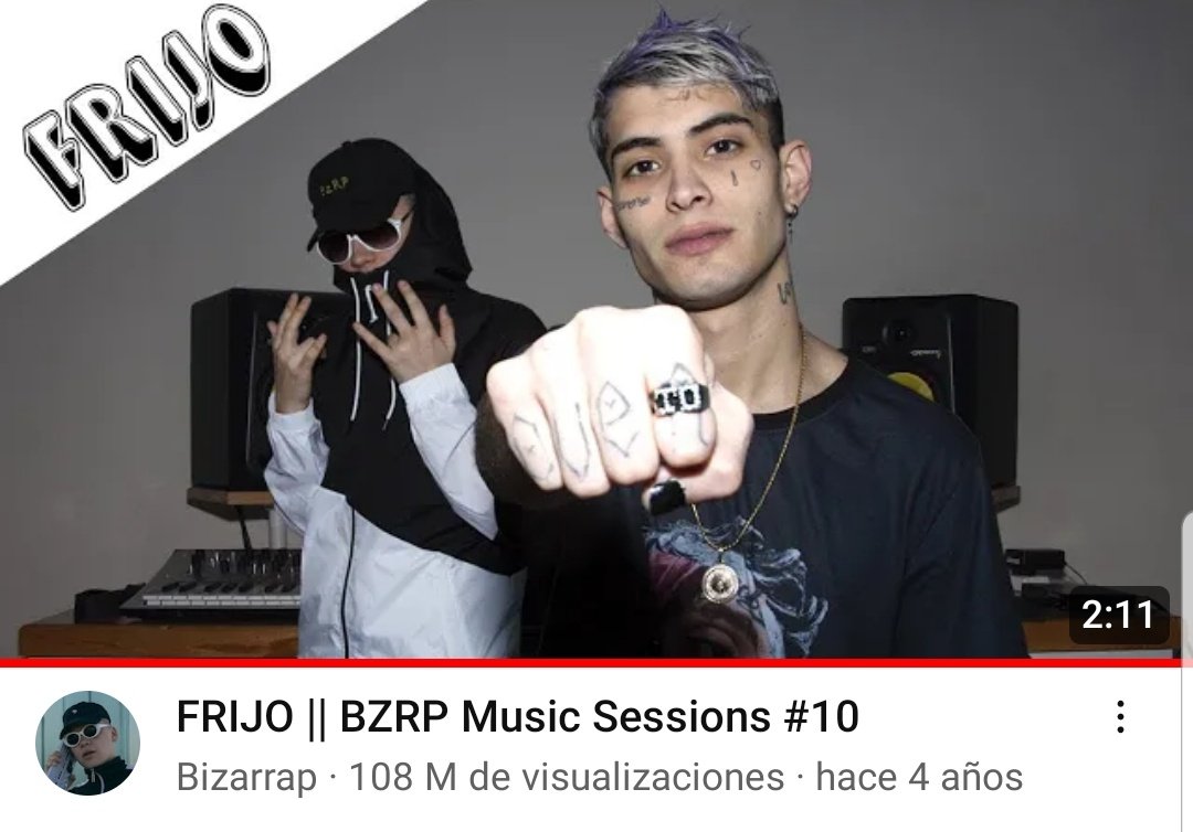 MrHombreTrofeo's tweet photo. @bizarrap LA MEJOR ES LA DE FRIJO https://t.co/tCFJSxpt9e