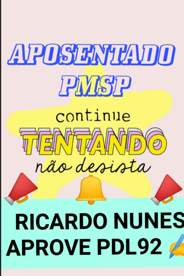 VanderlPT13's tweet photo. Pref. Ricardo Nunes, os Aposentados da PMSP  merecem dignidade já passou da hora de acabar com o desconto injusto de 14% sobre seus ganhos.
@ricardo_nunessp 
@camarasaopaulo
@ThammyReal
@VereadorAmadeu
@XexeuTripoli
@veramagalhaes
#TaOssoRicardoNunes 
#LulaPresidenteDeRespeito https://t.co/YTZ4WRhEih