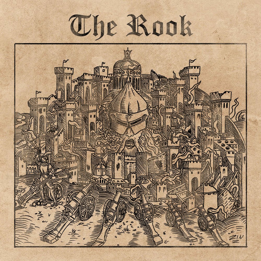 The_Real_Zin's tweet photo. Lich alternative No.4: 
The Rook of the Aberration School. 
Transformed itself into a living  fortress. 
Both villain and dungeon in a neat two-for-one deal. Takes a  whole demolition team to kill. 
Debates are still raging about whether  the chess piece came first. 
#dnd #dndart https://t.co/ufHh0tZNg5