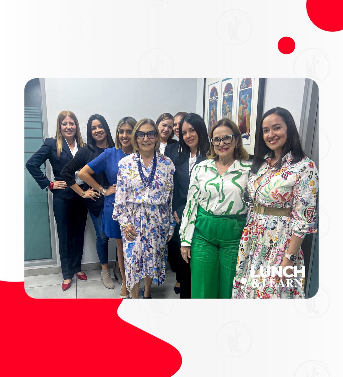 Lab_Toledo's tweet photo. #LunchAndLearn 🤩 ¡Agradecidos con la confianza que nos brindan nuestros clientes! Hoy recibimos a mujeres espectaculares y trabajadoras en #Toledo. https://t.co/scWAJAhAWm