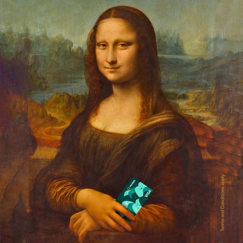 The MoCard is also a work of art🧐.