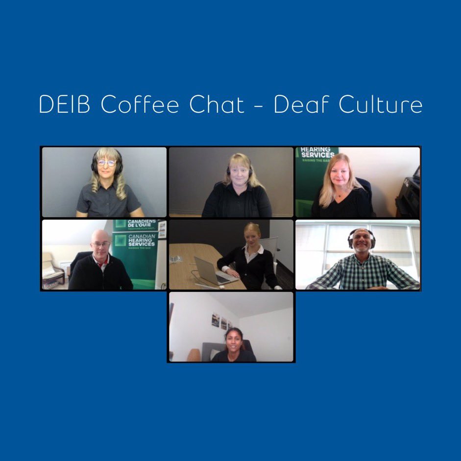 A11yAlicia's tweet photo. Some of our #TeamBell members recently had the opportunity to attend a Deaf Culture training session hosted by @cdnhearing . So great to see #TeamBell coming together to explore the history, values, norms and traditions of the vibrant #Deaf community.
#IWorkAtBell https://t.co/T9dZR9TLvz
