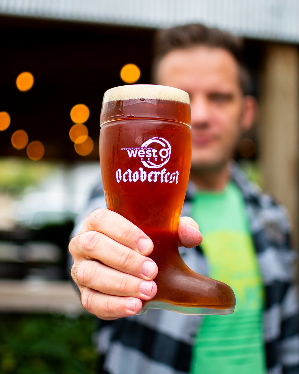 YAS BOOT!

At our WESTOFEST CELEBRATION slated for 12-10 p.m., Saturday, Sept. 30 snag some limited edition glassware to commemorate the occasion.

Better yet, refill your 20oz boot ($30) all day Saturday for the price of a pint!

#awesomewaterawesomebeer