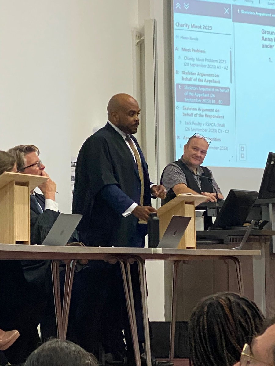 gjleacock's tweet photo. @unibarrister looks so proud haha. @KentLawSchool charity moot 2023 with @perus42. #2nil https://t.co/yWXYWqNFk8
