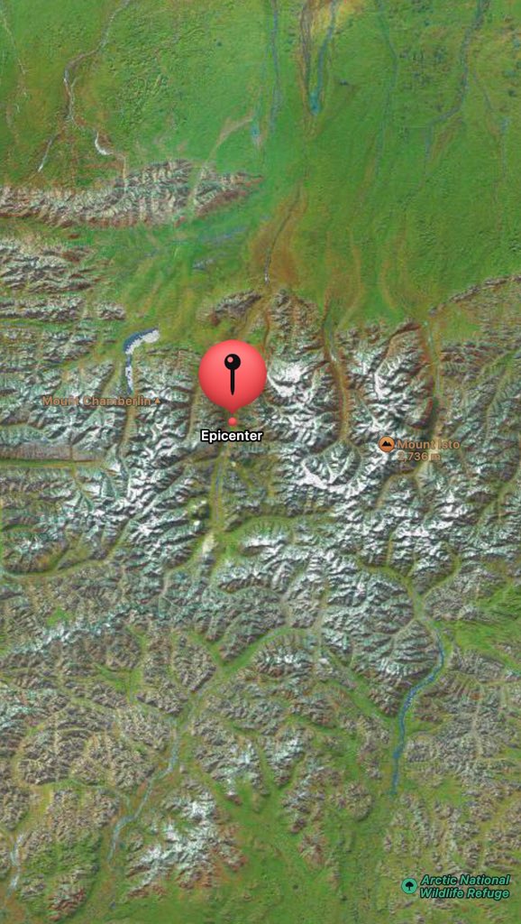 EQN_NEWS's tweet photo. A 3.50 ~M #earthquake has occurred near #Kaktovik, #Alaska 🇺🇸 https://t.co/o7uTRPVhqZ