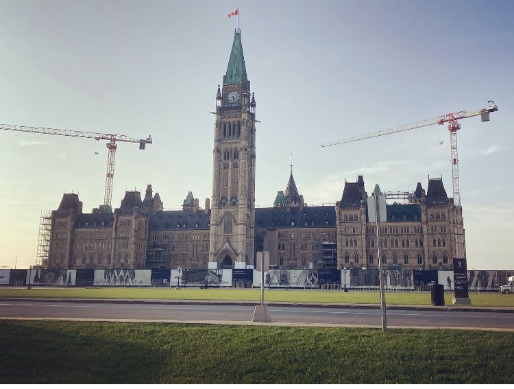 isitt_'s tweet photo. They are going to need more than a couple of cranes to fix that place… #cndpoli https://t.co/IPVTaqZaot