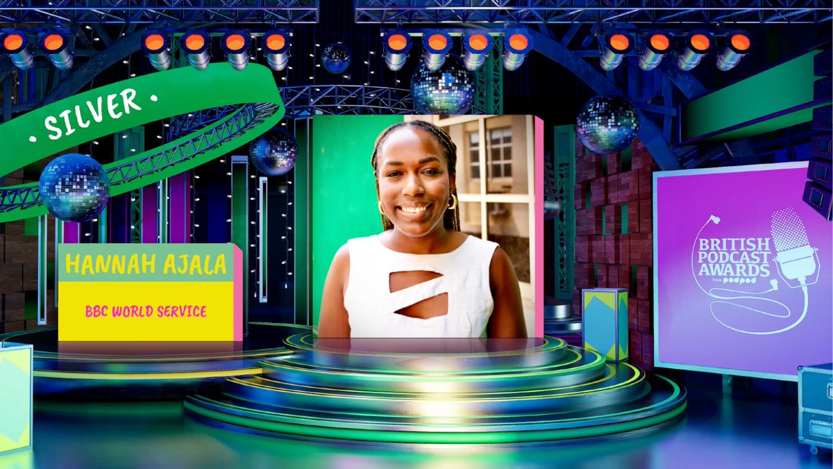 Congratulations to this year’s Bronze &amp; Silver winners in the #BritishPodcastAwards Rising Star category

Silver : Hannah Ajala / <a href="/hannah_ajala/">Hannah Àjàlá</a>
Bronze : Talia Augustidis / <a href="/taliaaugustidis/">Talia Augustidis</a>

Category sponsor: <a href="/nomonosound/">Nomono</a>