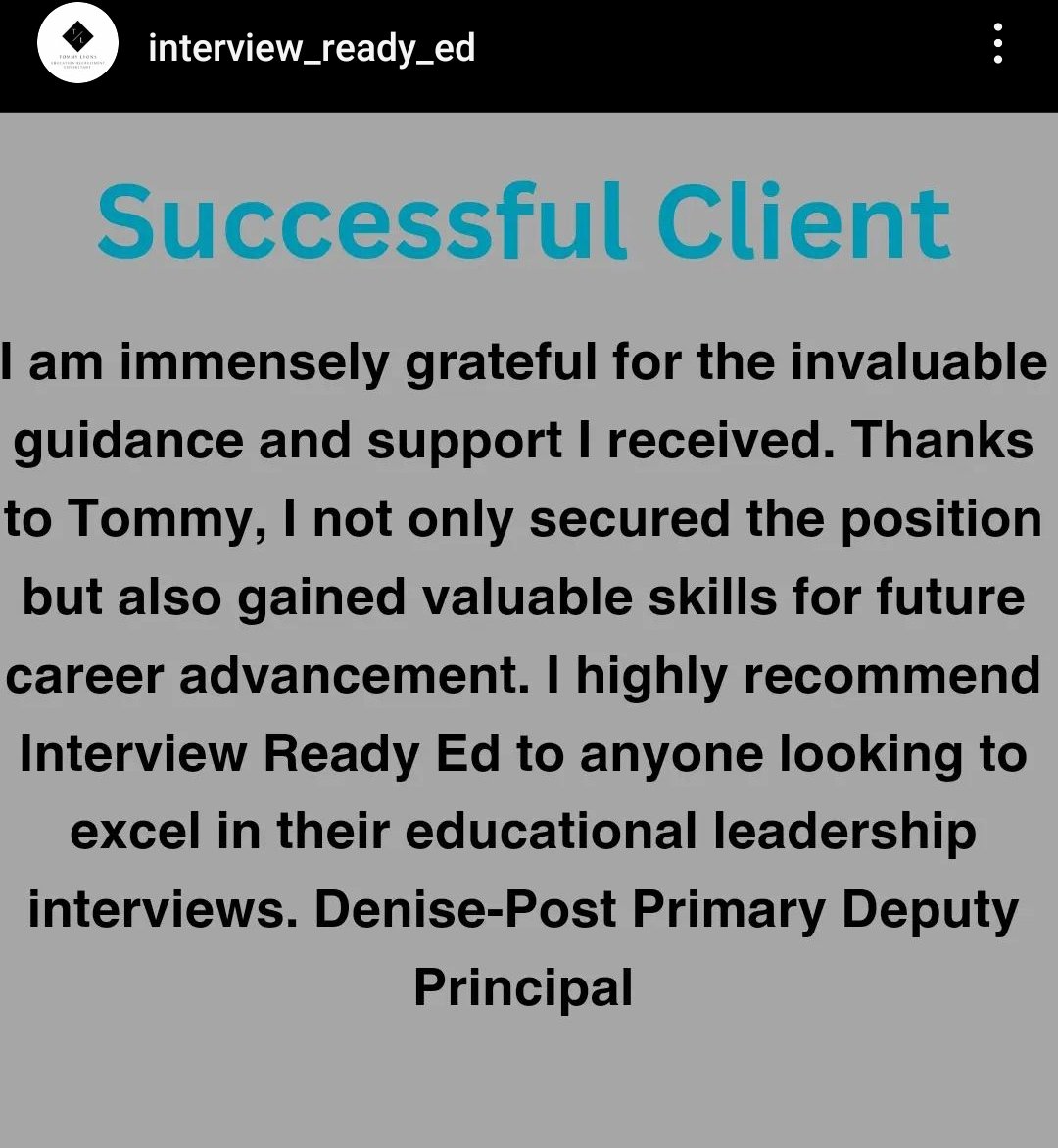 Delighted to help this fantastic lady realise her goals. #edchatie @pdsl #aspiringleaders #interviewreadyed #deputyprincipal #postprimary