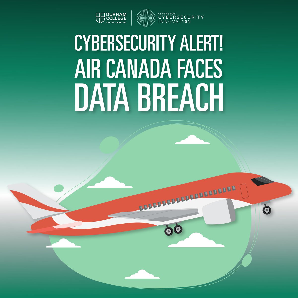 #Cybersecurity Alert! Air Canada Data Breach

Air Canada faced an unauthorized data breach. This incident highlights the need for robust cybersecurity. Don't wait for a breach to act. Protect your organization today with our expert solutions. #DCCybersecurity #DurhamCollege