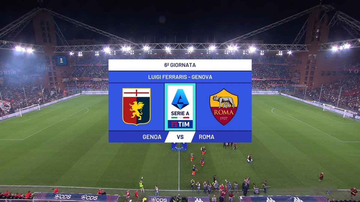 Full Match: Genoa vs AS Roma