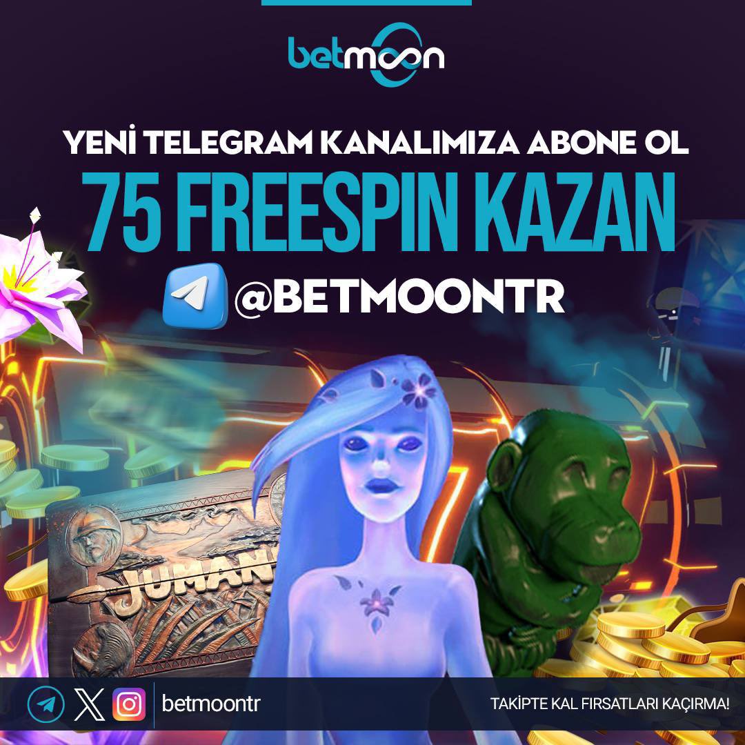 🤩 Telegram Kanalımıza Abone Olup, Formu Dolduran Herkese 75 FREESPIN Hediye!

✅ Eylül Ayı Formu ➡️ TIKLA

🔔 Sosyal Medya Hesaplarımızı Takipte Kal, Etkinlik ve Promosyon Fırsatlarını Kaçırma!

🌐 Telegram  🌐 Instagram  🐦 Twitter

Güncel Giriş 👉 bio.link/guncel
